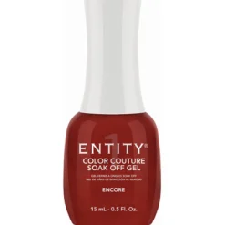 Entity One Color Couture Gel Polish "Encore" - Deep Red Pearl