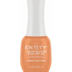 Entity One Color Couture Gel Polish "Apricot Beach Bag" - Bright Coral Creme