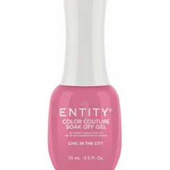 Entity One Color Couture Gel Polish "Chic In The City" - Medium Pink Creme