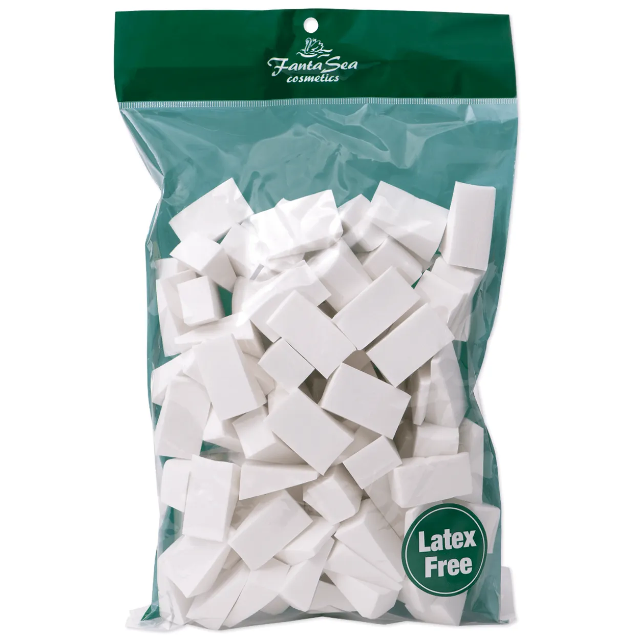 FantaSea Latex-Free Foam Wedges - 100pc. -FSC535