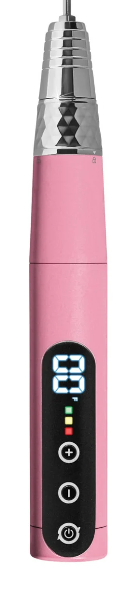 Gelish Cordless Go File - Includes Dock & Handpiece, Light Pink