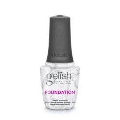 Gelish 18G Plus LED Light with Silver Metallic Soak-Off Gel Polish + Top and Base Coats