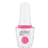 Gelish "Are You Gelly? " Duo- Includes Gel Polish and Lacquer - Neon Pink Jelly
