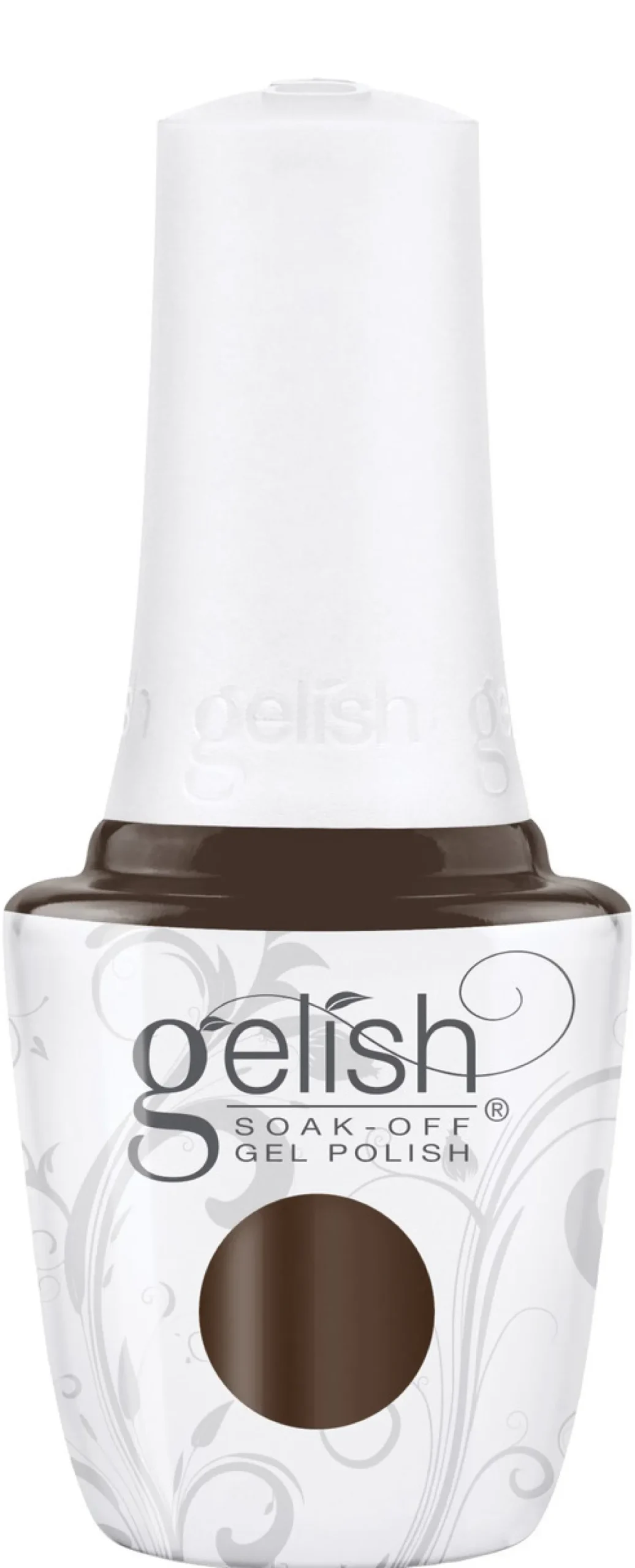 Gelish "Artwork In Progress" Duo, Medium Brown Creme - Includes Gel polish, and Lacquer
