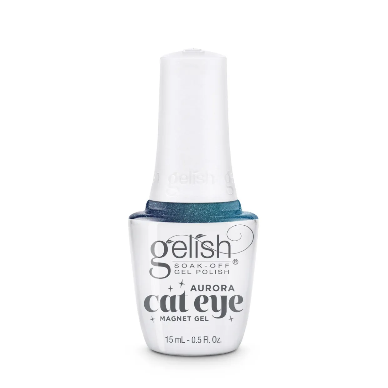 Gelish Aurora Cat Eye Magnetic Soak-Off Gel Polish "Come Sky With Me", Blue Swirl Effect, 15 mL | .5fl oz - 1110568