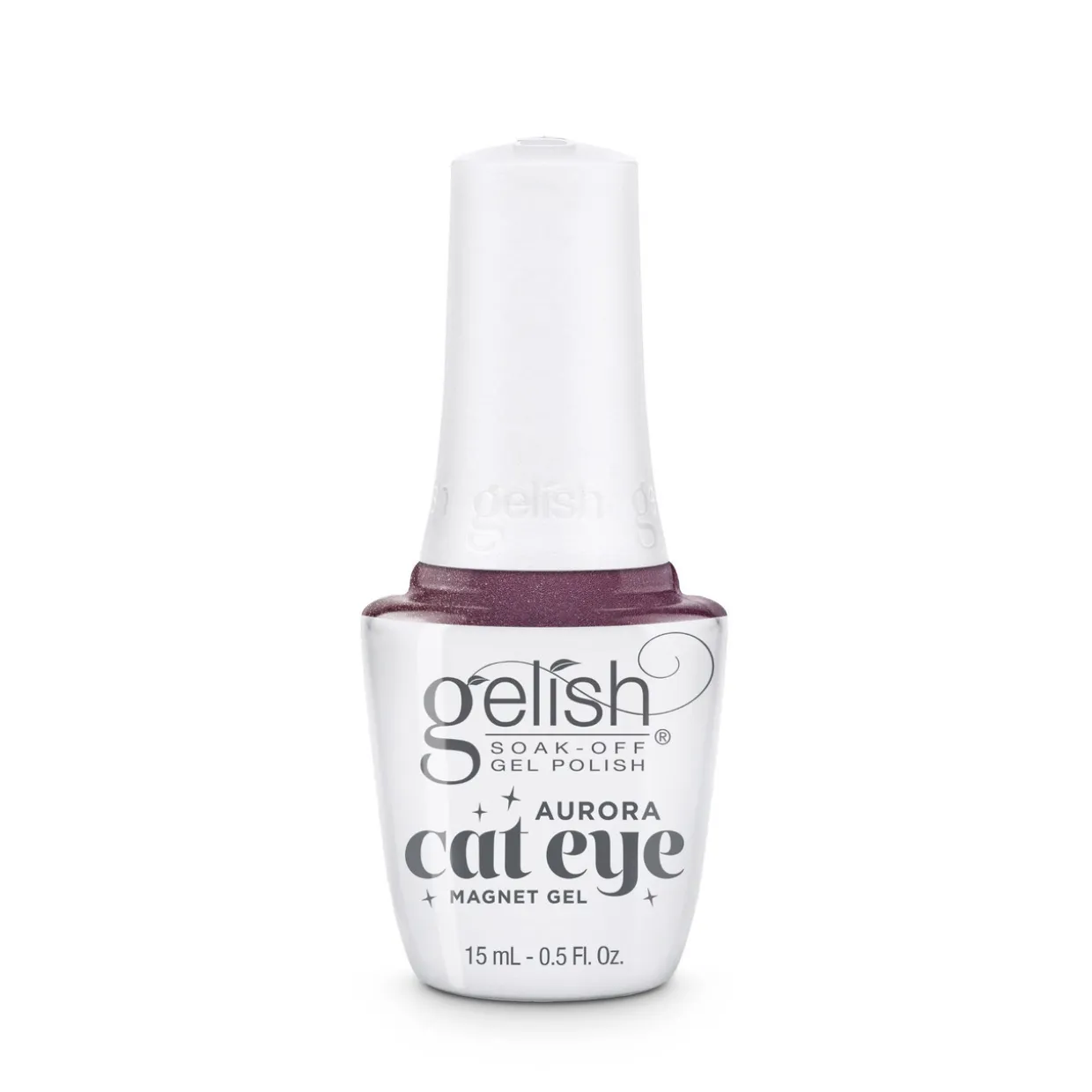 Gelish Aurora Cat Eye Magnetic Soak-Off Gel Polish "Landing On Mars", Orange Swirl Effect, 15 mL | .5fl oz - 1110565