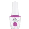 Gelish "Bear-y Juicy" Duo- Includes Gel Polish and Lacquer -Fuchsia Jelly