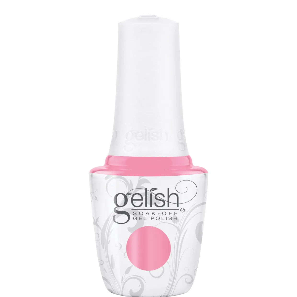 Gelish "Bed Of Petals" Duo, Bright Pink Crème - Includes Gel Polish and Lacquer