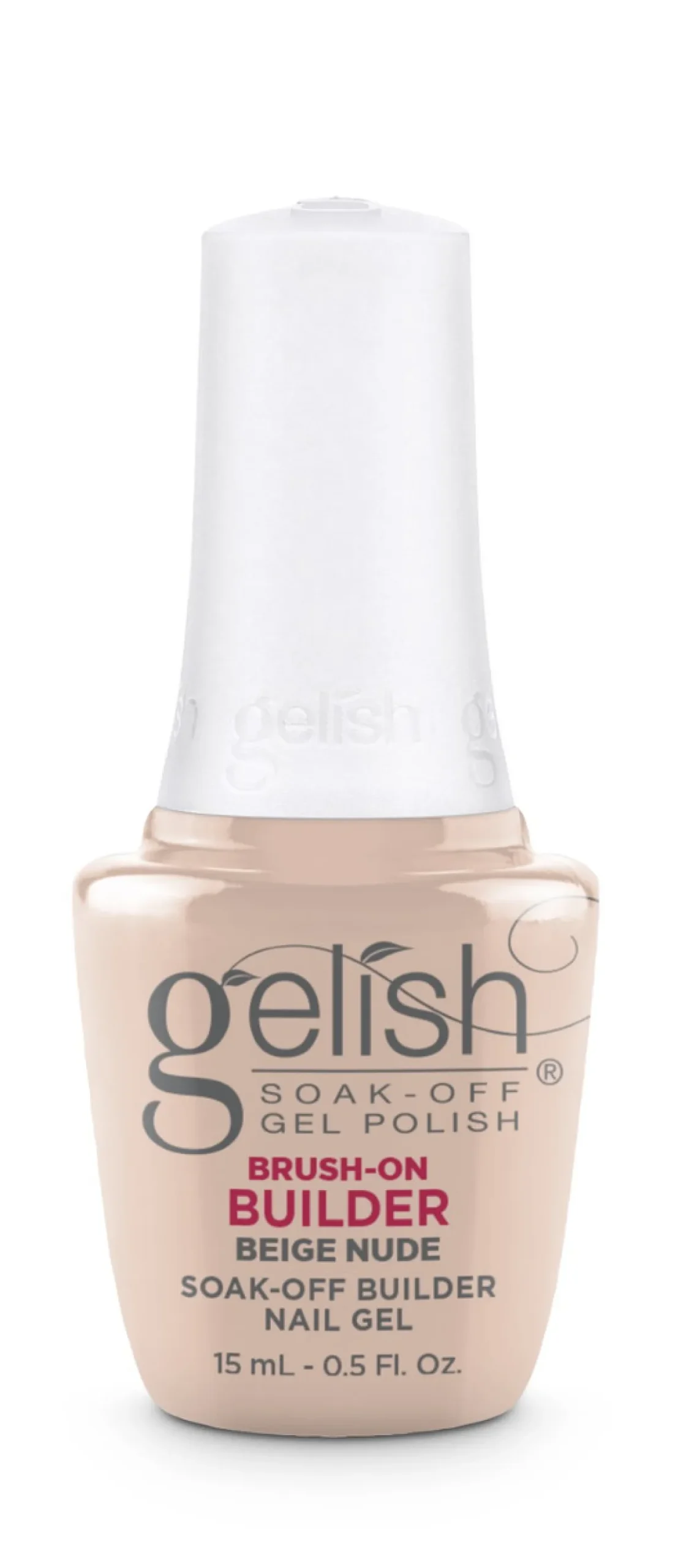 Gelish Beige Nude Brush-On Builder Gel, 15mL | .5fl. Oz.