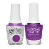 Gelish "Berrylicious Bliss" Duo- Includes Gel Polish and Lacquer- Light Grape Cr�me
