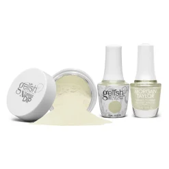 Gelish "Catching Some Glaze" Trio- Includes Gel Polish, Lacquer and Dip- Opal Iridescent
