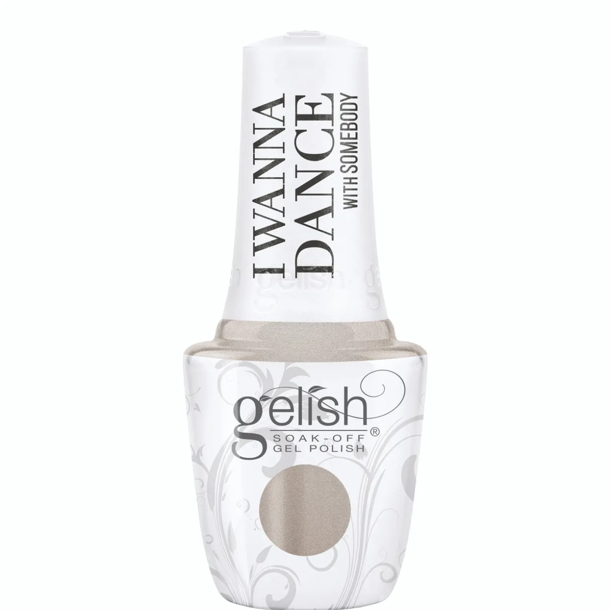 Gelish "Certified Platinum" Duo, Platinum Shimmer- Includes Gel Polish and Lacquer