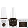 Gelish "Dark Empress" Trio- Includes Gel Polish, Lacquer and Dip - Dark Cocoa Cr�me