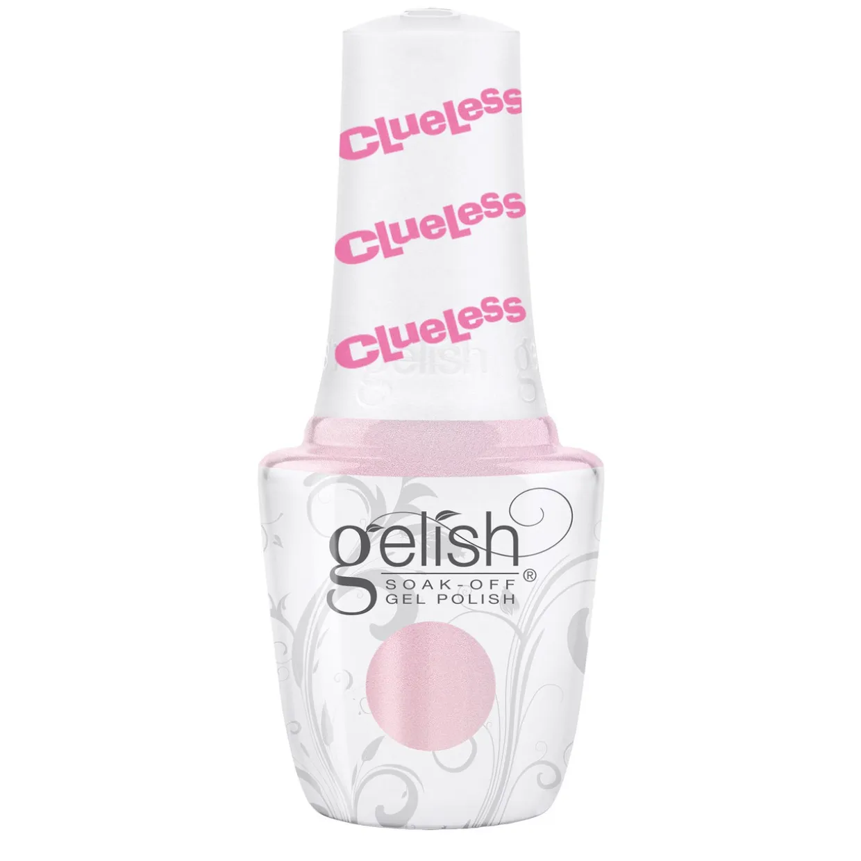 Gelish "Highly Selective" Duo, Light Pink Metallic - Includes gel polish and lacquer