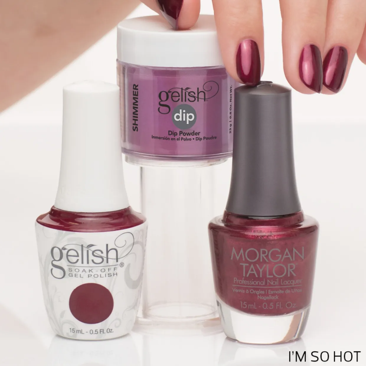 Gelish "I'm So Hot" Soak-Off Gel Polish - 1110190