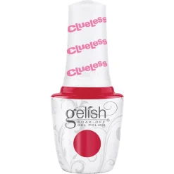 Gelish "I Totally Paused" Duo, Red Punch Creme - Includes gel polish and lacquer