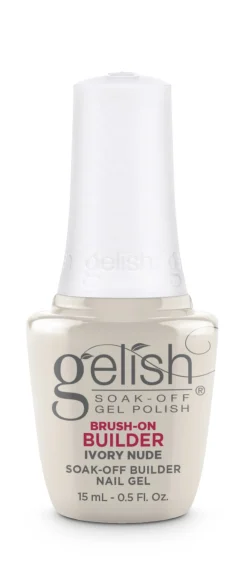Gelish Ivory Nude Brush-On Builder Gel, 15mL | .5fl. Oz.