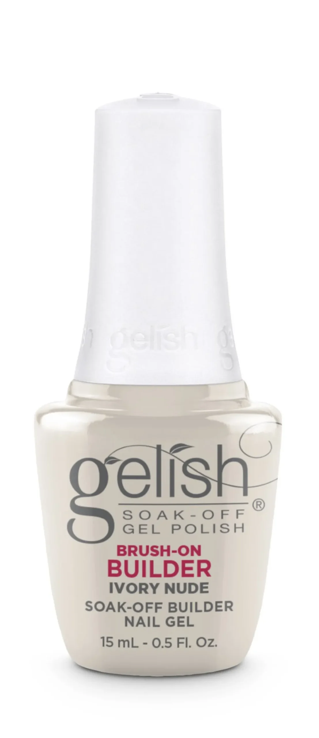 Gelish Ivory Nude Brush-On Builder Gel, 15mL | .5fl. Oz.