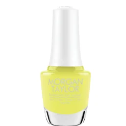 Gelish "Lemon Drop Lush" Trio- Includes Gel Polish, Lacquer and Dip- Sunny Yellow Jelly