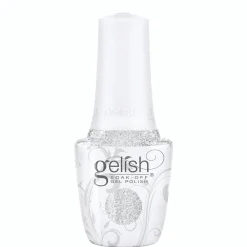 Gelish "Liquid Frost" - Silver Metallic with Chunky Glitter, 15 mL | .5 fl. Oz. - 1110404
