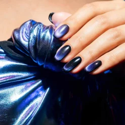 Gelish Magnetic Reflections Soak-Off Gel Polish "Blue Eclipse", Blue Effect Cat-Eye, 15mL | .5 fl oz-1110550