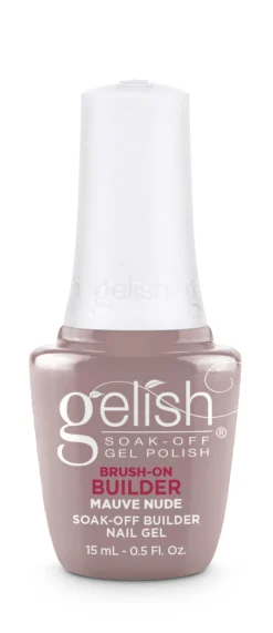 Gelish Mauve Nude Brush-On Builder Gel, 15mL | .5fl. Oz.