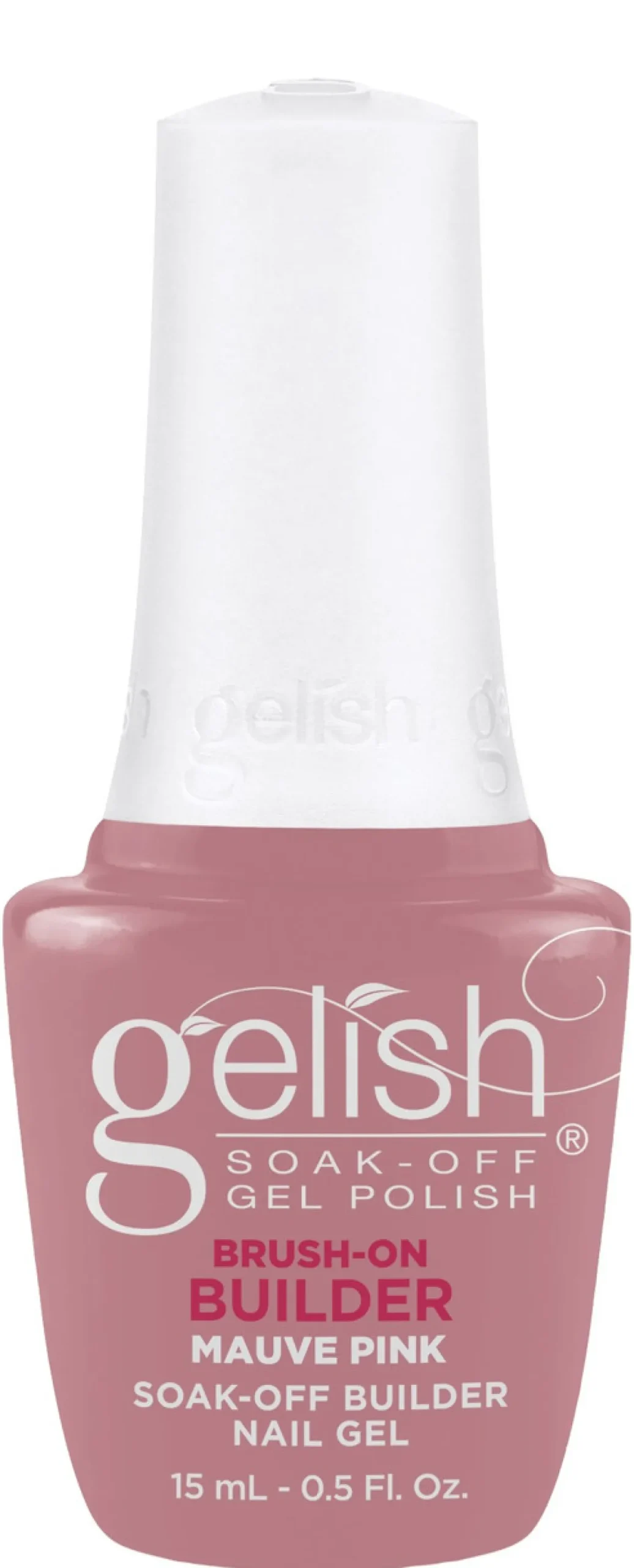 Gelish Mauve Pink Brush-On Builder Gel, 15 mL | .5 fl. Oz.