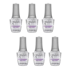 Gelish No Cleanse Soak-Off Gel Top Coat, 15 mL | .5 fl. oz. - Case Pack of 6