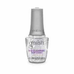 Gelish No Cleanse Soak-Off Gel Top Coat, 15 mL | .5 fl. oz. - Case Pack of 6