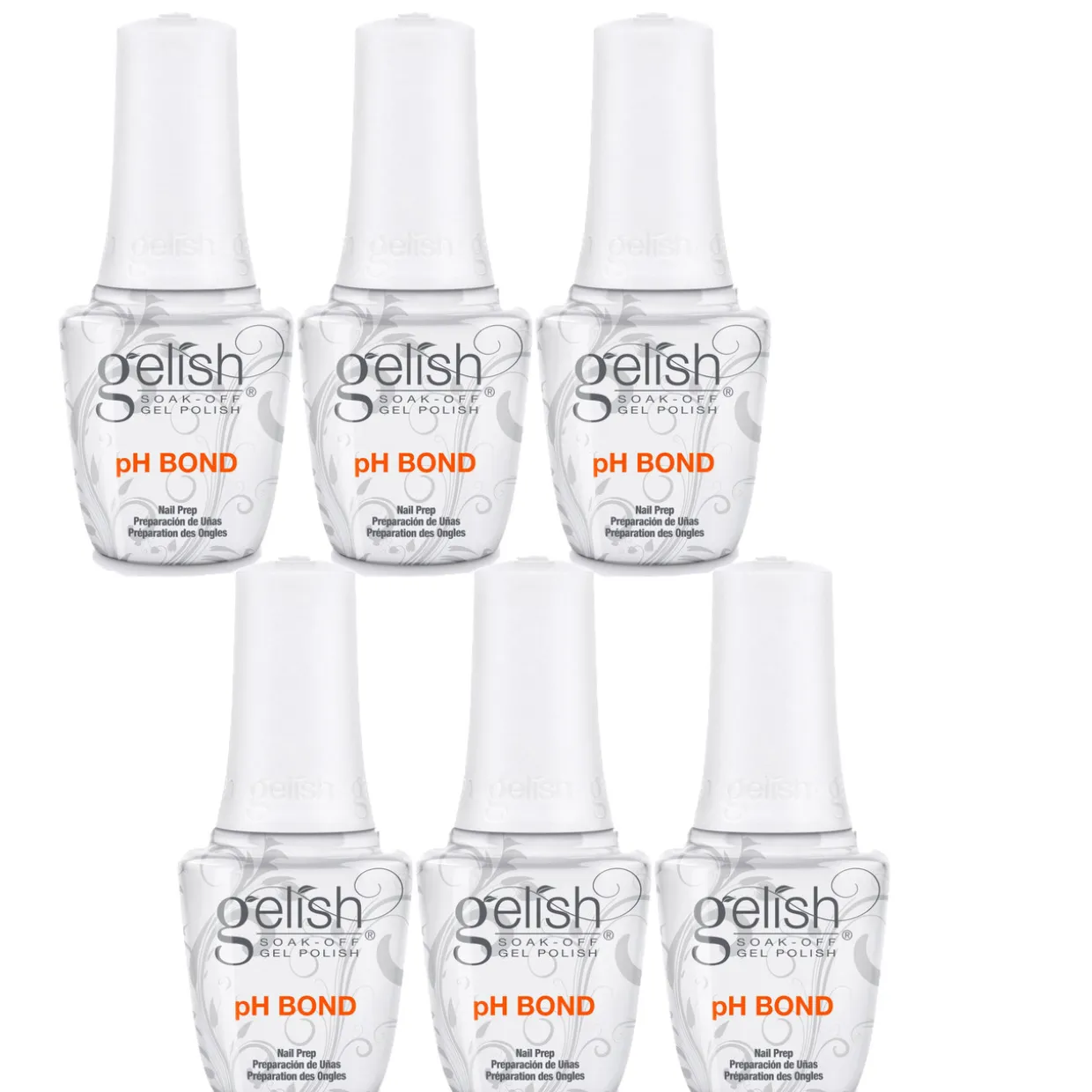 Gelish pH Bond Nail Prep, 15 mL | .5 fl. oz., Case Pack of 6