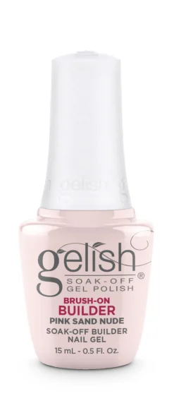 Gelish Pink Sand Nude Brush-On Builder Gel, 15mL | .5fl. Oz.