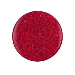 Gelish "Poinsettia Stardust" Trio - Includes Gel Polish, Lacquer and Dip - Ruby Red Glitter
