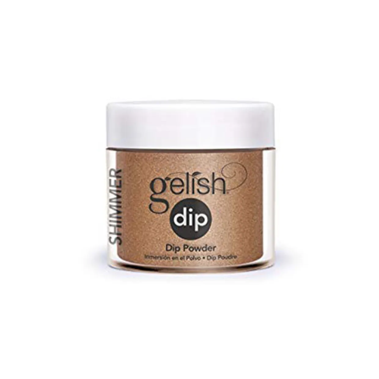 Gelish Professional Quality Nail Dip Powder Set of 3 Colors with Free Nail File - Bronzed Collection