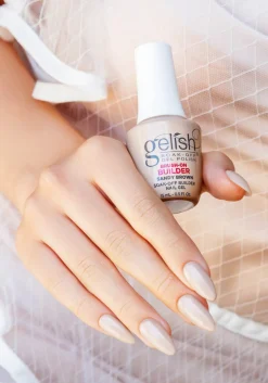 Gelish Sandy Brown Brush-On Builder Gel, 15 mL | .5 fl. Oz.