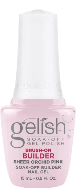 Gelish Sheer Orchid Pink Brush-On Builder Gel, 15 mL | .5 fl. Oz.