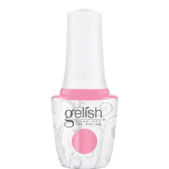 Gelish Soak Off Gel Polish "Bed Of Petals" Bright Pink Crème - 15 mL | .5 fl oz - 1110486