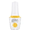 Gelish Soak-Off Gel Polish "Do The Tangle" Cyber Yellow Creme, 15mL |.5 oz - Let's Roll Collection