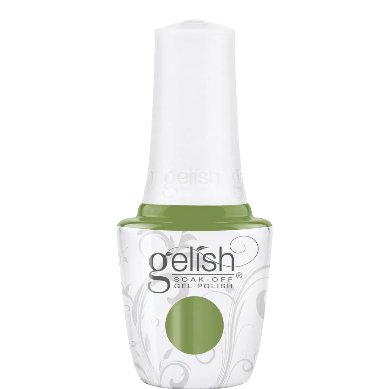 Gelish Soak Off Gel Polish "Leaf It All Behind" Moss Green Crème - 15 mL | .5 fl oz - 1110483