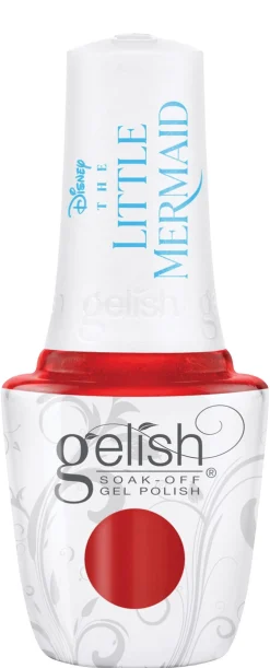 Gelish Soak-Off Gel Polish "Let's Crab a Bite", Fiery Tangerine Pearl, 15 mL | .5 fl oz - Splash of Color Collection