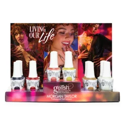 Gelish Soak-Off Gel Polish "Living Our Life" Fall Collection, 12 ct. Display