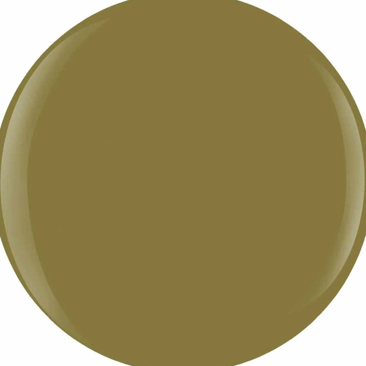 Gelish Soak-Off Gel Polish "Lost My Terrain of Thought", Moss Green Creme, 15 mL | .5 fl oz - Change of Pace Collection
