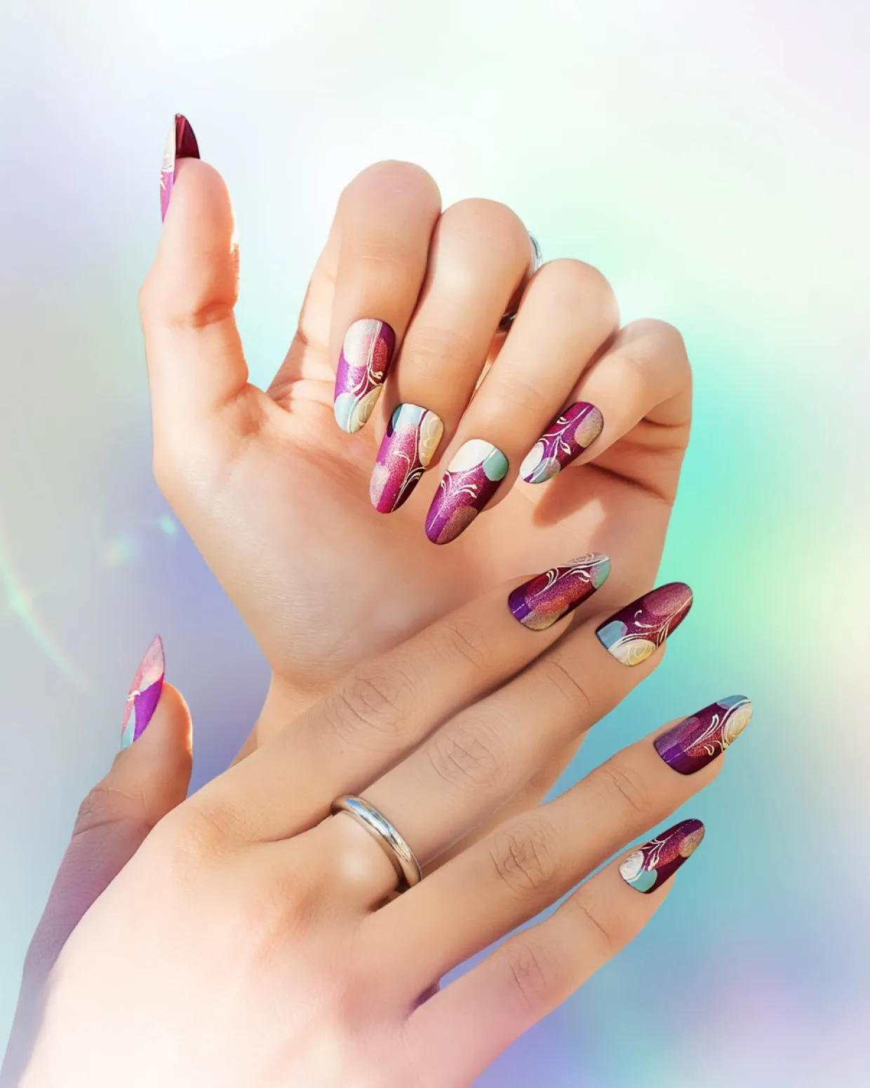 Gelish Soak-Off Gel Polish "Prism Blooms" Spring Collection, 6 ct. Display