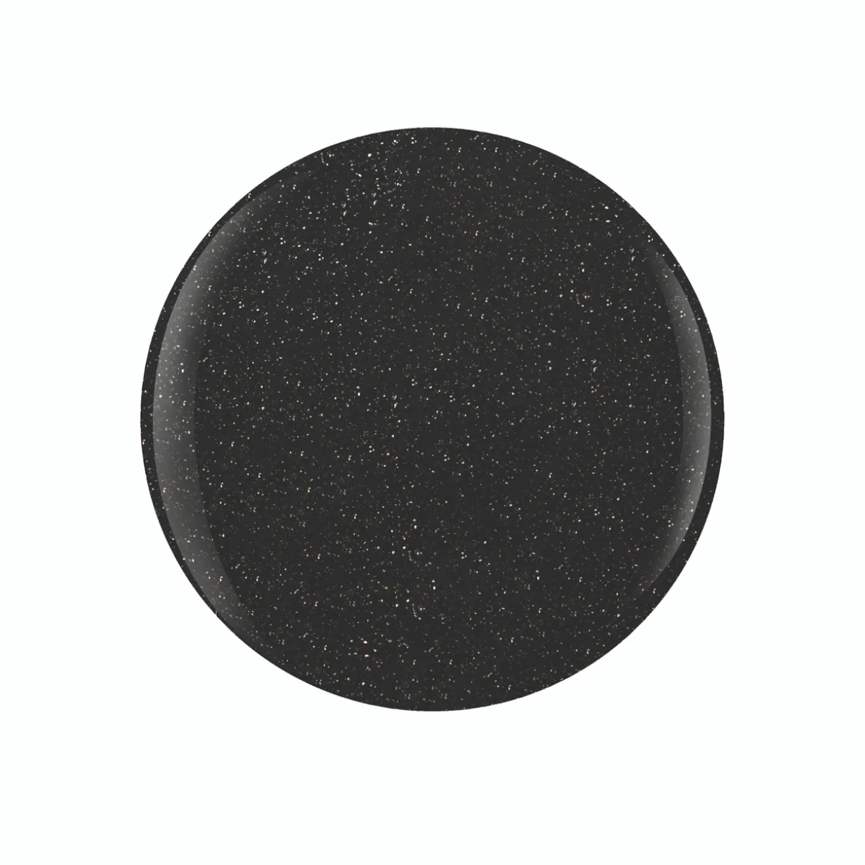Gelish Soak Off Gel Polish "Record Breaker" Black With Silver Glitter - 15 mL | .5 fl oz - 1110470
