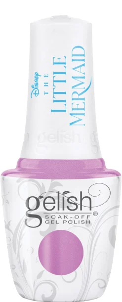 Gelish Soak-Off Gel Polish "Tail Me About It", Light Lavender Shimmer, 15 mL | .5 fl oz - Splash of Color Collection
