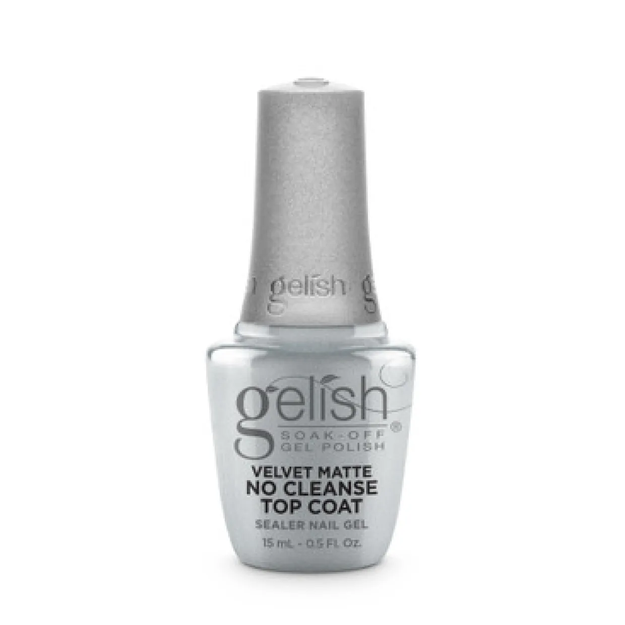Gelish Soak-Off Gel Polish Velvet Matte No Cleanse Gel Top Coat, 15 mL | .5 fl oz - 1148135