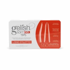 Gelish Soft Gel Tips - Long Stiletto 550 ct.