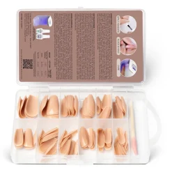 Gelish Soft Gel Tips, Nude Medium Coffin, 120 ct.