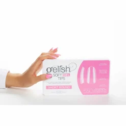 Gelish Soft Gel Tips - Short Round 550 ct.