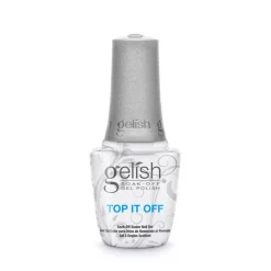 Gelish Top It Off Sealer Gel, 15 mL | .5 fl. oz., Case Pack of 6