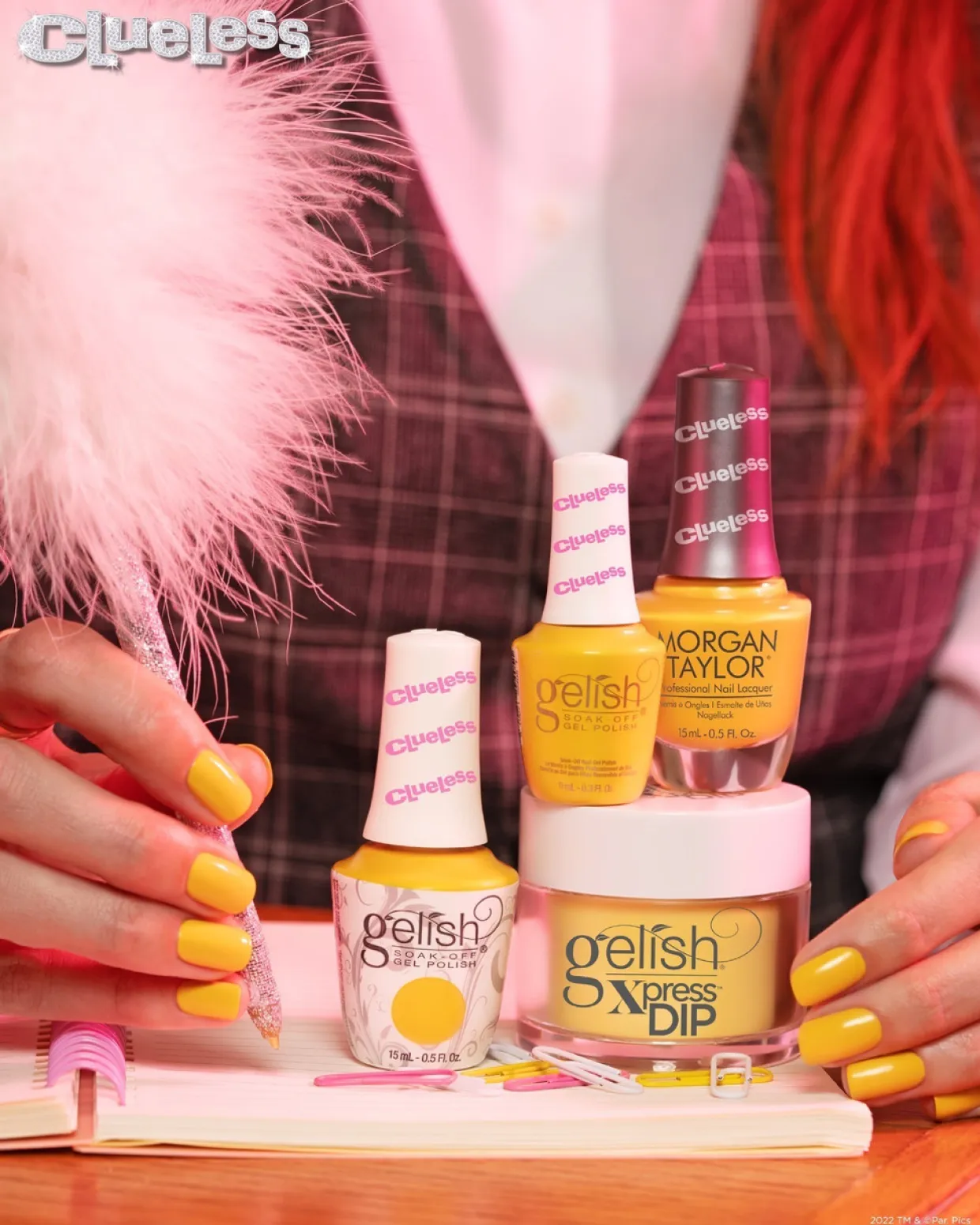 Gelish "Ugh, As If" Duo, Mustard Yellow Creme - Includes gel polish and lacquer
